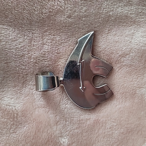 Navajo Artist Christin Wolf Spirit Bear Pendant - Picture 4 of 7